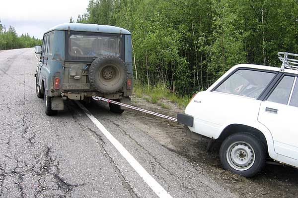 впрочем, колесо все же отвалилось. только не у нас.