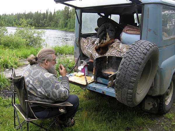 такой вот дорожный быт...