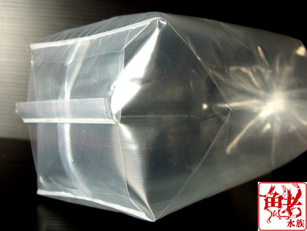 Пластиковые пакеты для безопасной транспортировки креветок